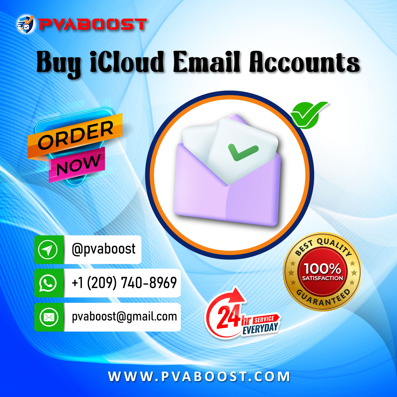 Buy iCloud Email Accounts