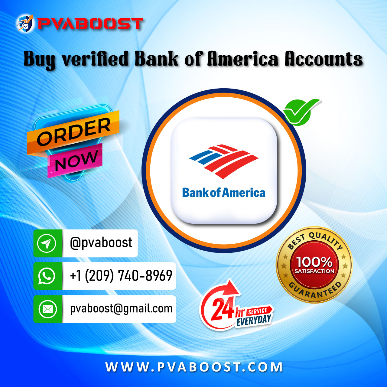 Buy verified Bank of America Accounts
